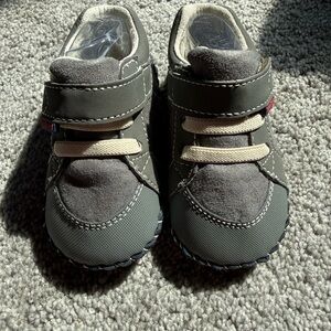 Pediped Kids Sneakers in Gray and Blue NWOB